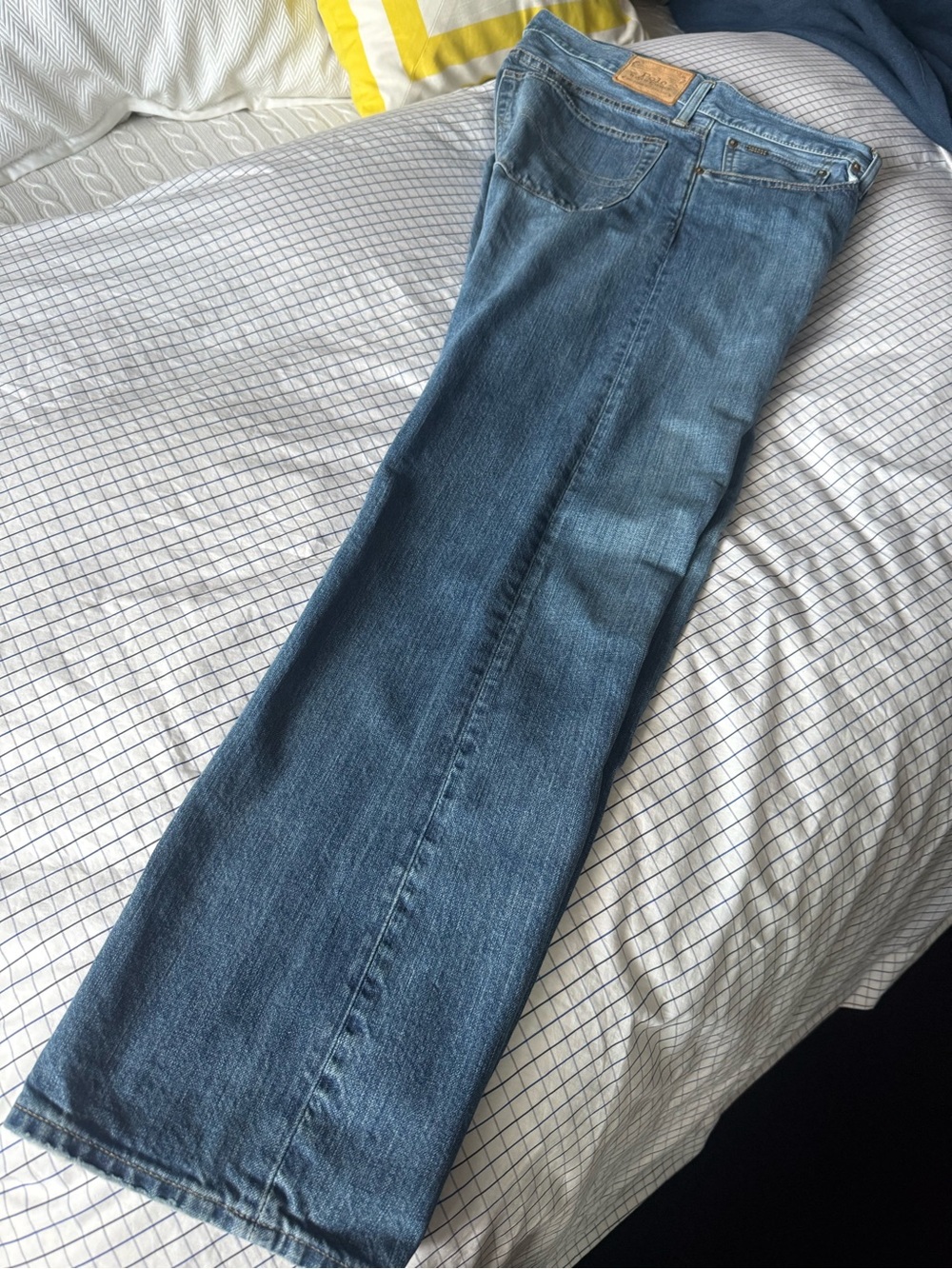 Polo Ralph Lauren Men's Relaxed Blue Denim Jeans